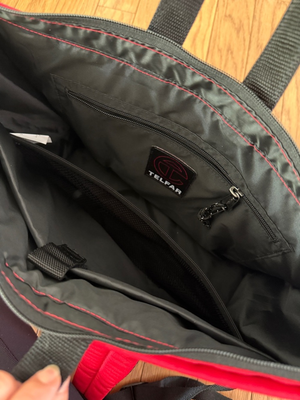 Eastpak x Telfar Red Laptop Tote backpack - Picture 5 of 5
